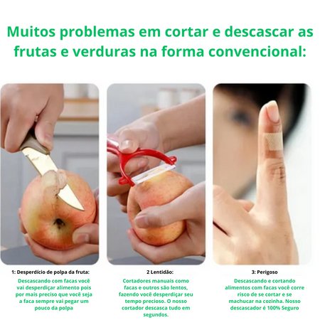 Máquina Descascadora de frutas e legumes rotativa - Casa Bela