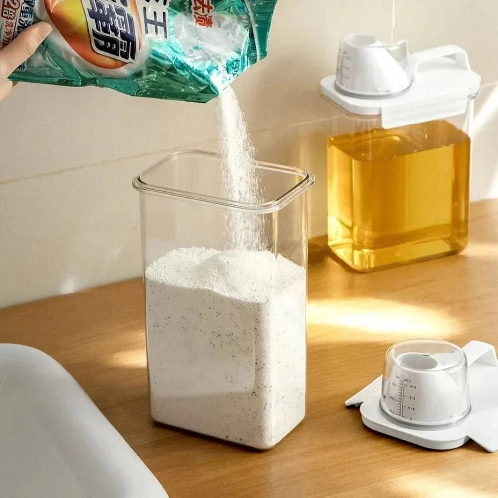 Pote Hermético para Armazenamento com medidor - Casa Bela