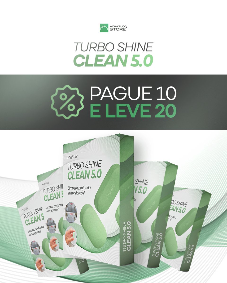 Turbo Shine Clean 5.0 - Casa Bela