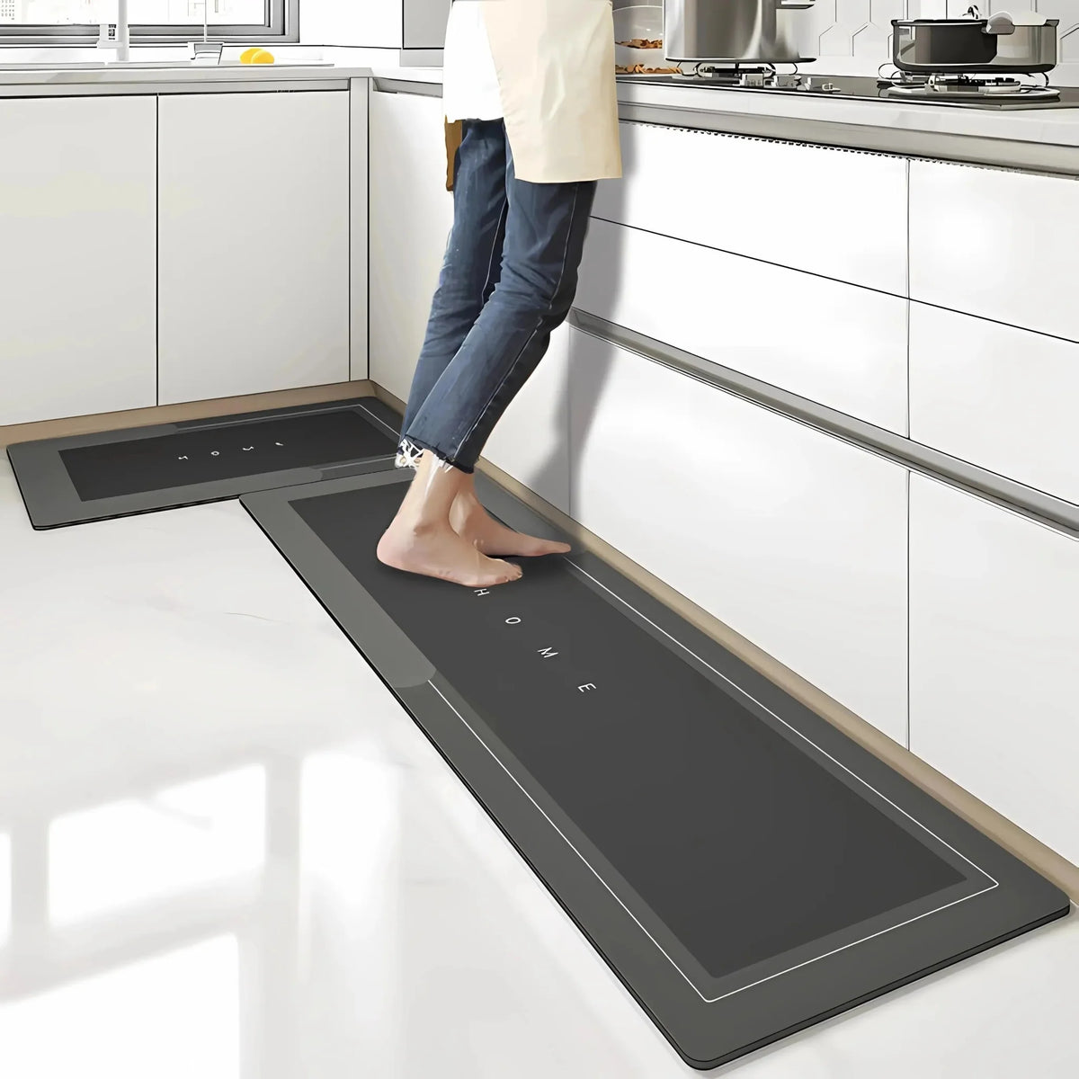 Tapete de Cozinha Antiderrapante Absorvente Premium da Achatudostore! - Casa Bela